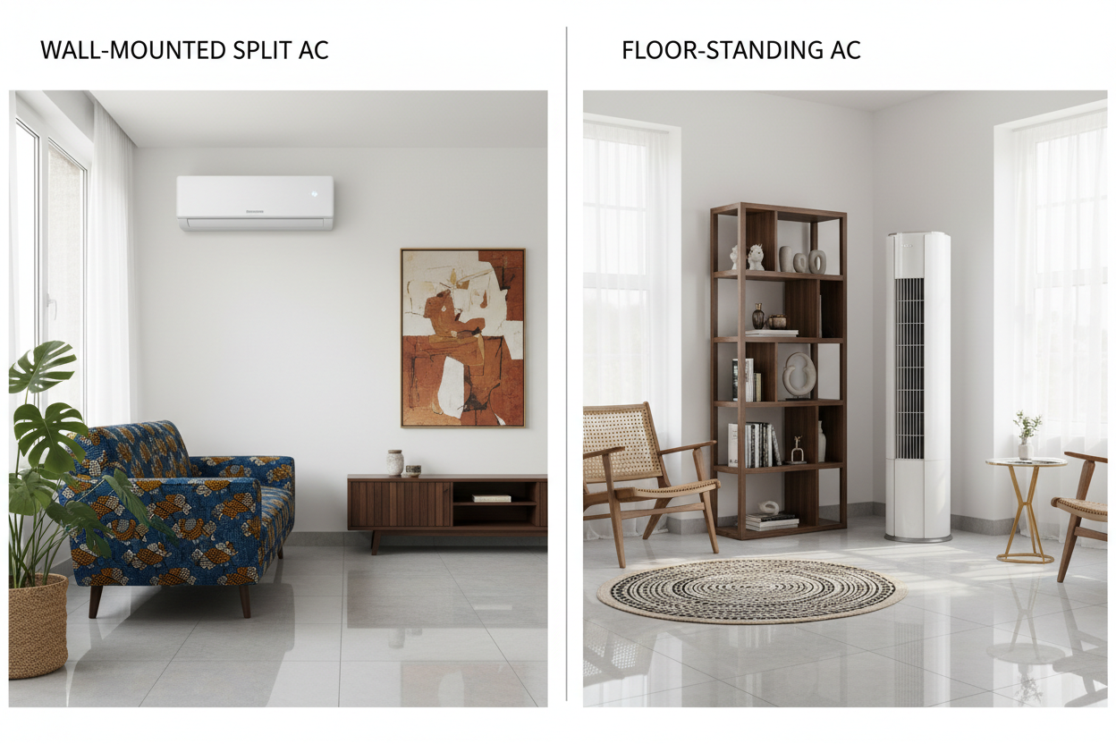 Split AC vs Standing AC