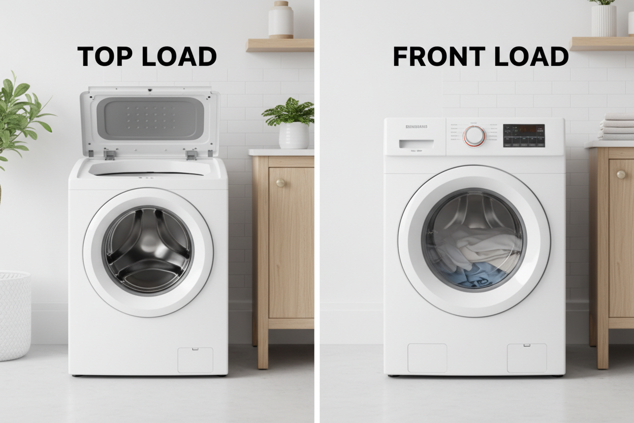 Top Load vs Front Load Washing Machine