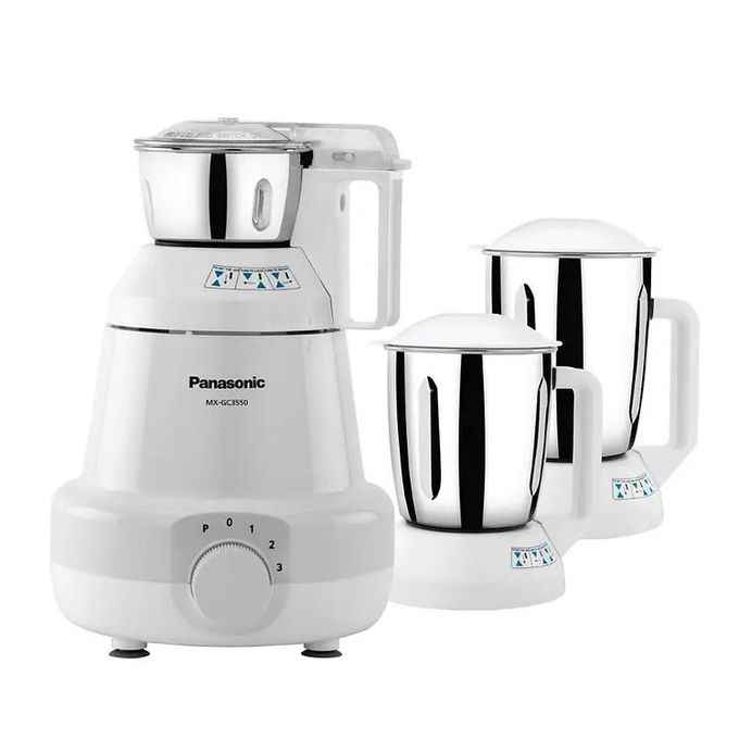 Panasonic Mx-Gc3550W Mixer Grinder 3 Jar 550W