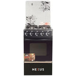Nexus Gccr-Nx-5055 Gas Cooker (4+0) Black