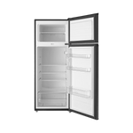 Midea Refrigerator Mdrt294Fgf28 Double Door Direct Cool 204L Jazz Black