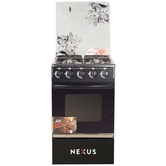Nexus Nx-5055B Gas Cooker Wood Finished (4+0)