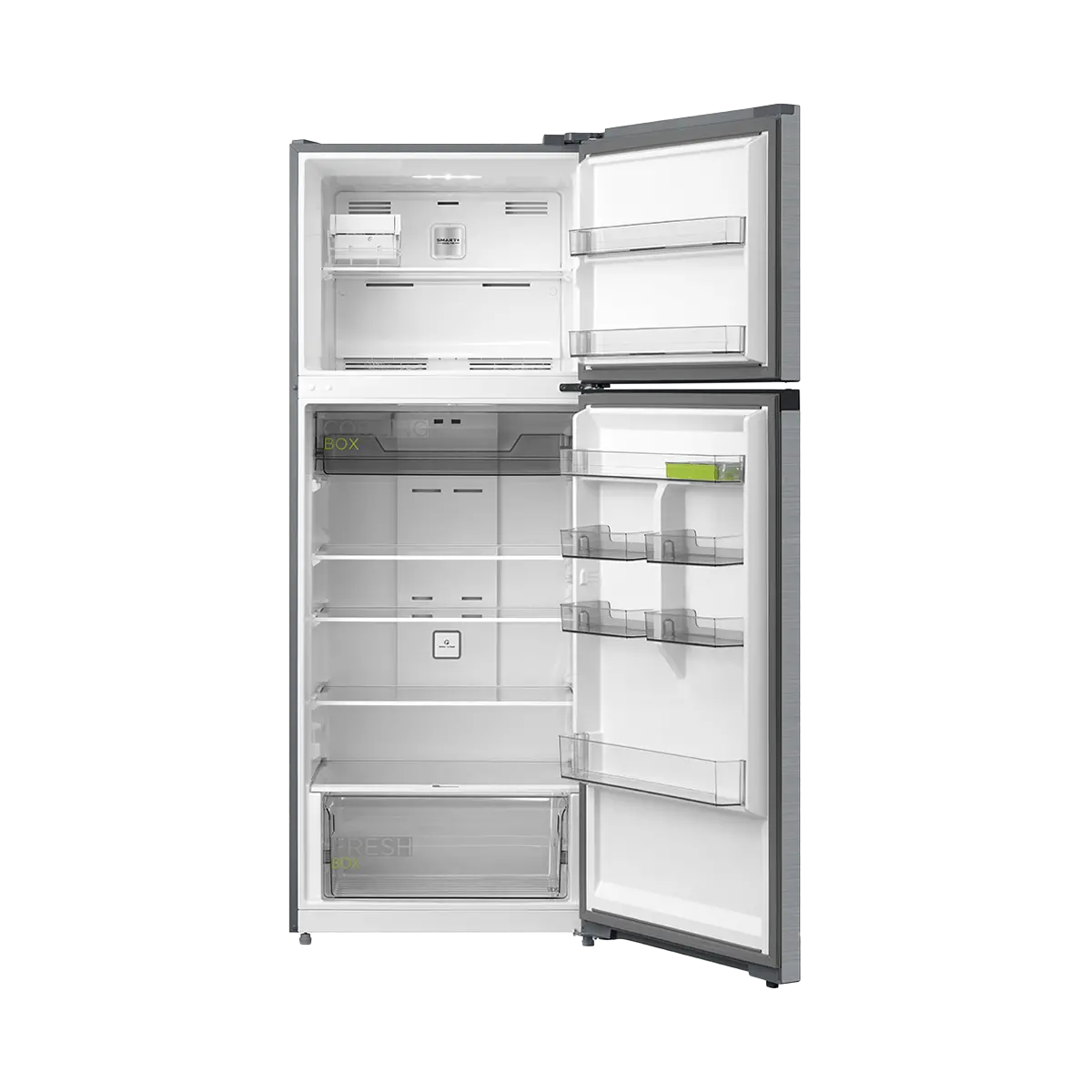 Midea Refrigerator Mdrt645Mtu46 Double Door 463Lt Bru Steel