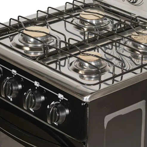 Nexus Gccr-Nx-5055 Gas Cooker (4+0) Black