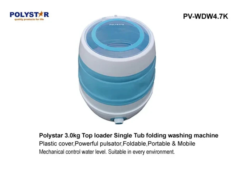 Polystar  Semi Automatic Washing Machine Pv-Wdw4.7K