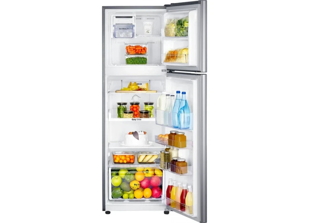 Samsung Refrigerator Rt22Har4Dsa- Nk Double Door 243L Inox Silver