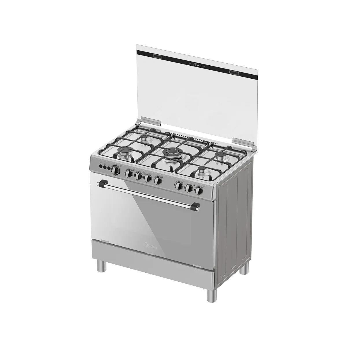 Midea 90X60 Standing Gas Cooker 4G028-I 5G Ss