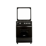 Scanfrost Ck6302B 60X60Cm Gas Oven 3Gas + 1Hot Plate Black