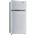 Haier Thermocool Hrf-95Bex Refrigerator Top Mount 2Door Dcool R6 Silver