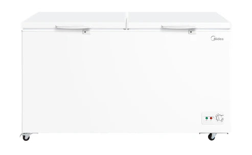 Midea Mdrc698Fze43D - 508L Double Door Chest Freezer Inverter, 100H Cooling Retention