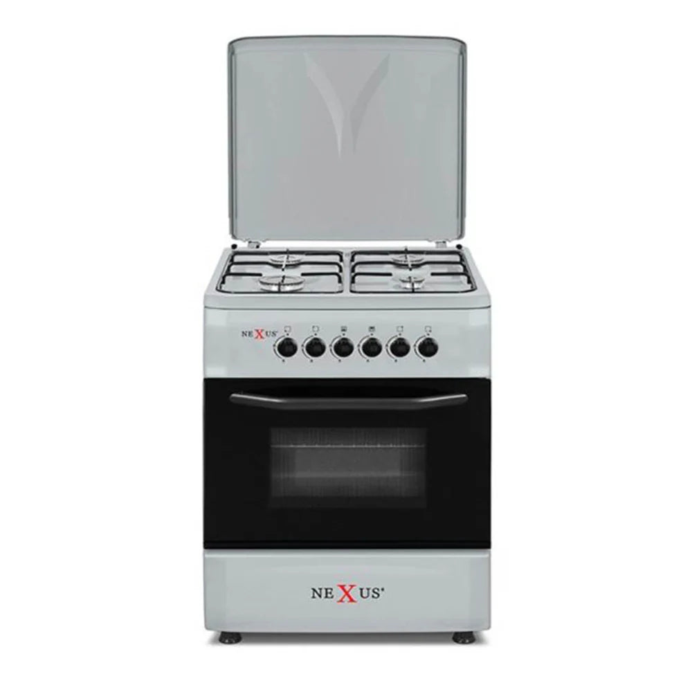 Nexus Nx-6005Bsi(4+0) -Gas cooker grey-Ignition