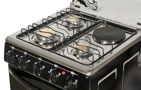 Nexus Nx-6003 (4+0) Bs Turkey Gas Cooker-Black