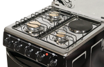 Nexus Nx-6003 (4+0) Bs Turkey Gas Cooker-Black
