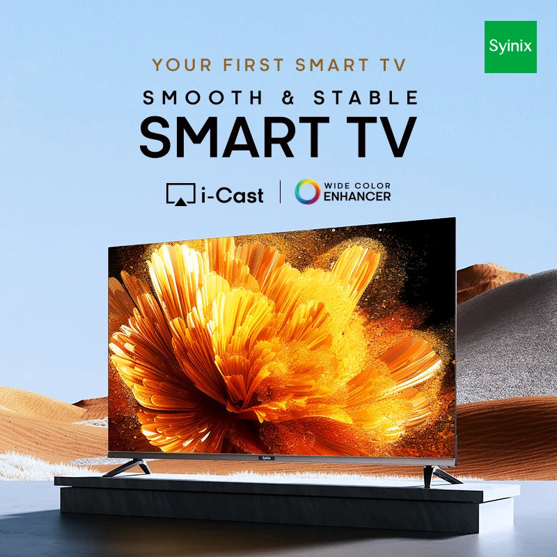 SYINIX 50S65 FRAMELESS SMART TV