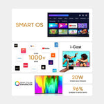 SYINIX 50S65 FRAMELESS SMART TV