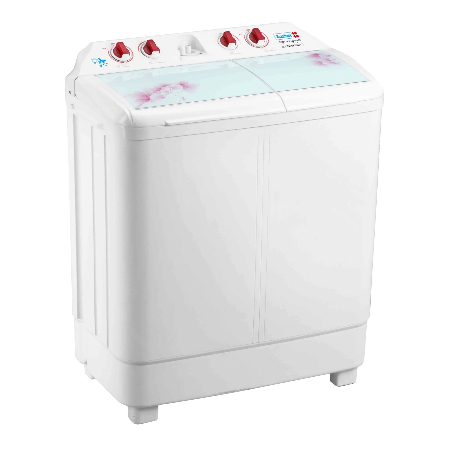 Scanfrost Sfwmttd - 6Kg Twin Tub Washing Machine