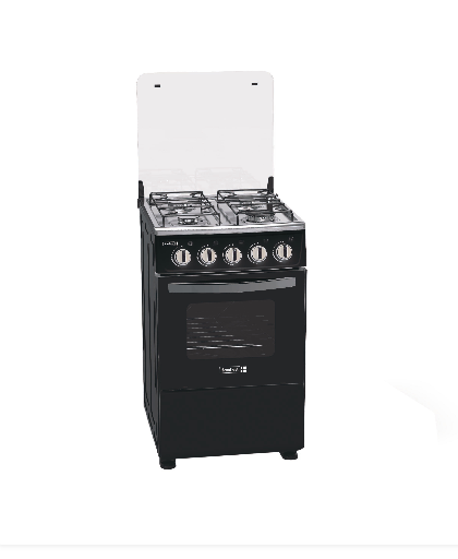 Scanfrost Sfc5401B-Gas Cooker 4 Burners Grey