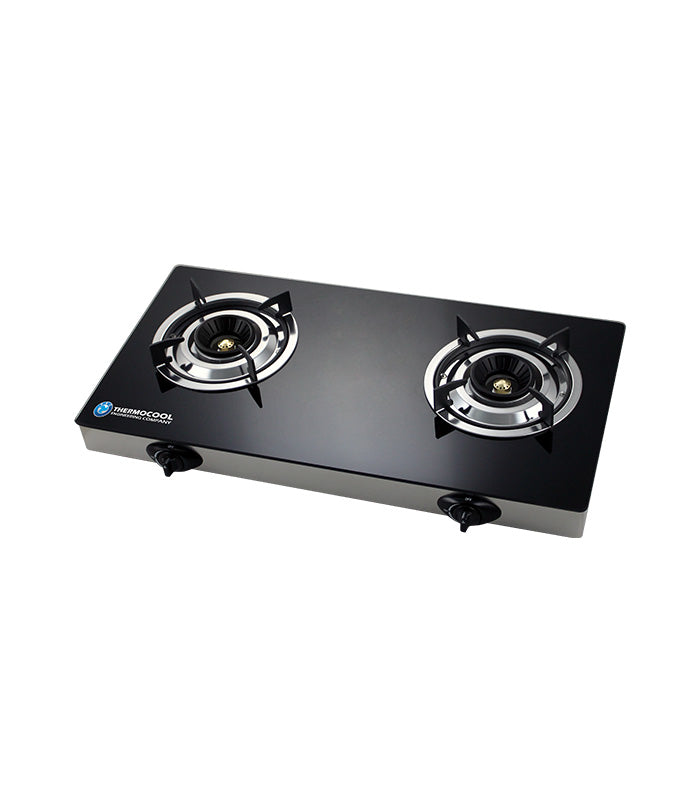 Tec Tgc-2Ga Top Gas Cooker Glass With 2 Hobs Duo 100107861