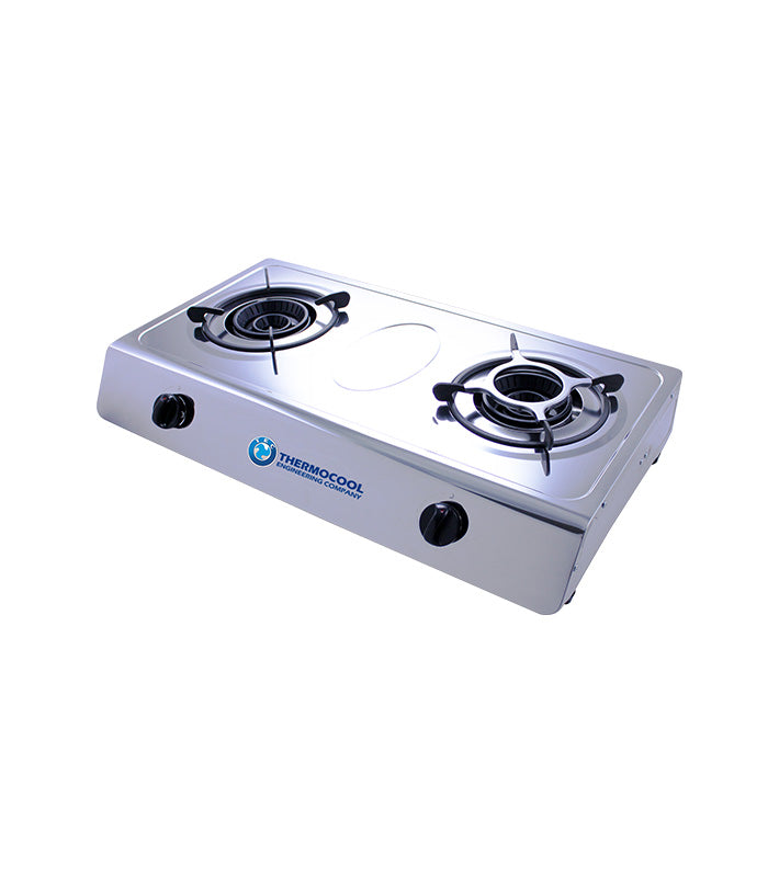 Thermocool Tbl Top Gas Cooker 2Hob Tgc-2Sa Stainless Duo 100107863