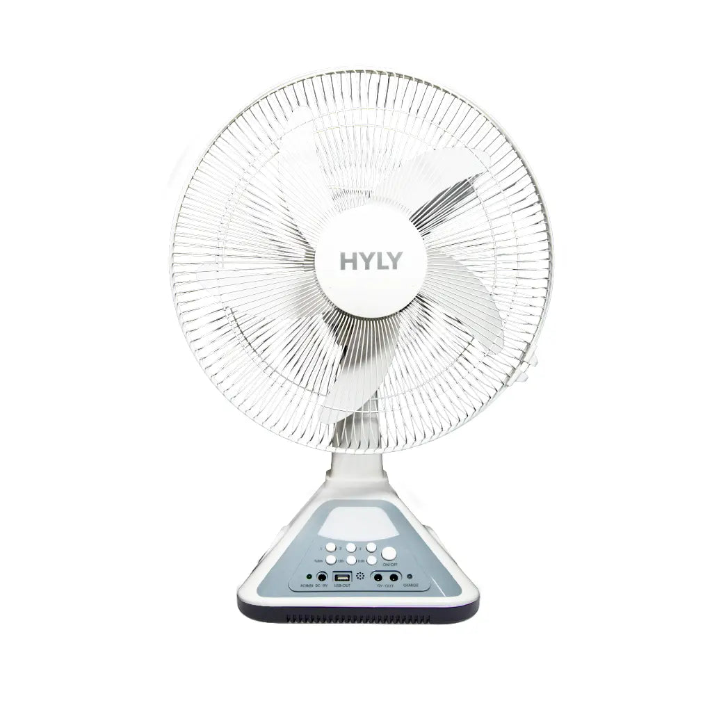 HYLY FAN 14 INCH STANDING & HANGING WITH SOLAR