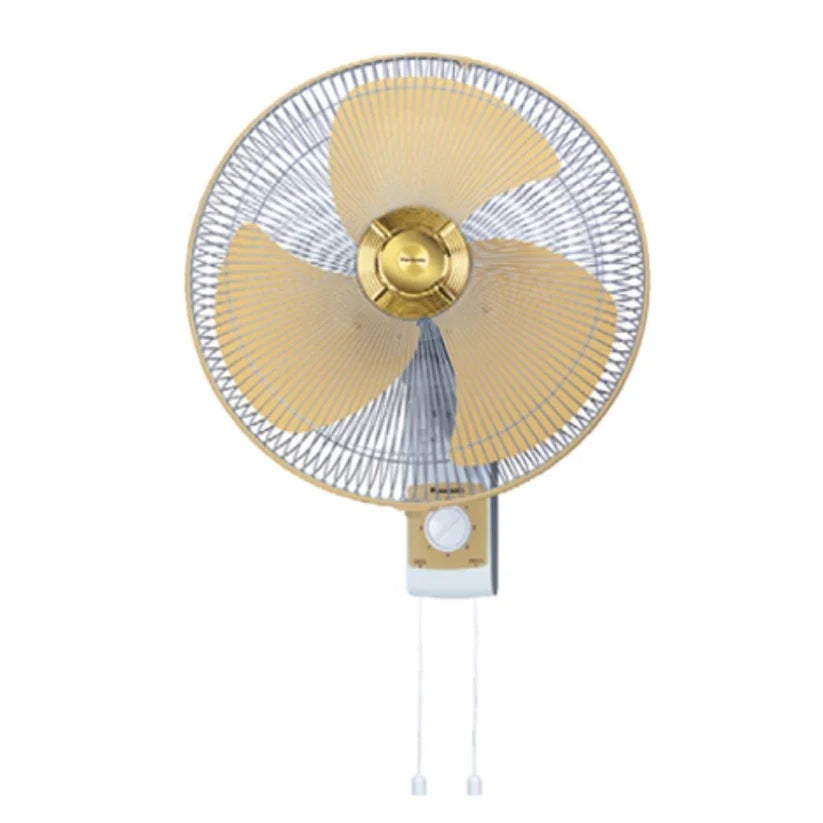 Panasonic Home Appliances - Fans F-409U Wall Fan, 3-Speed And Off By Pull Switch, Metal Blade