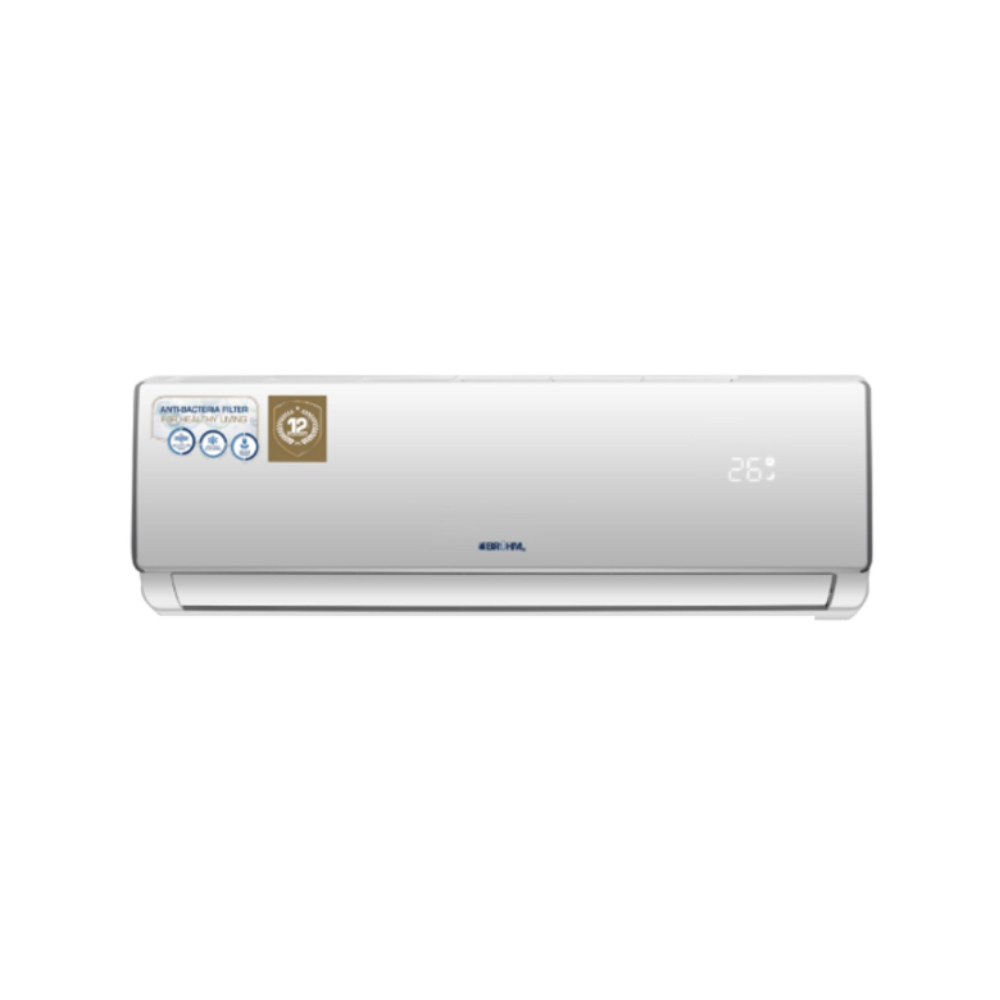 Bruhm 1.0 Hp Normal Split Ac R410 Bas-09Rcew + Free Kit