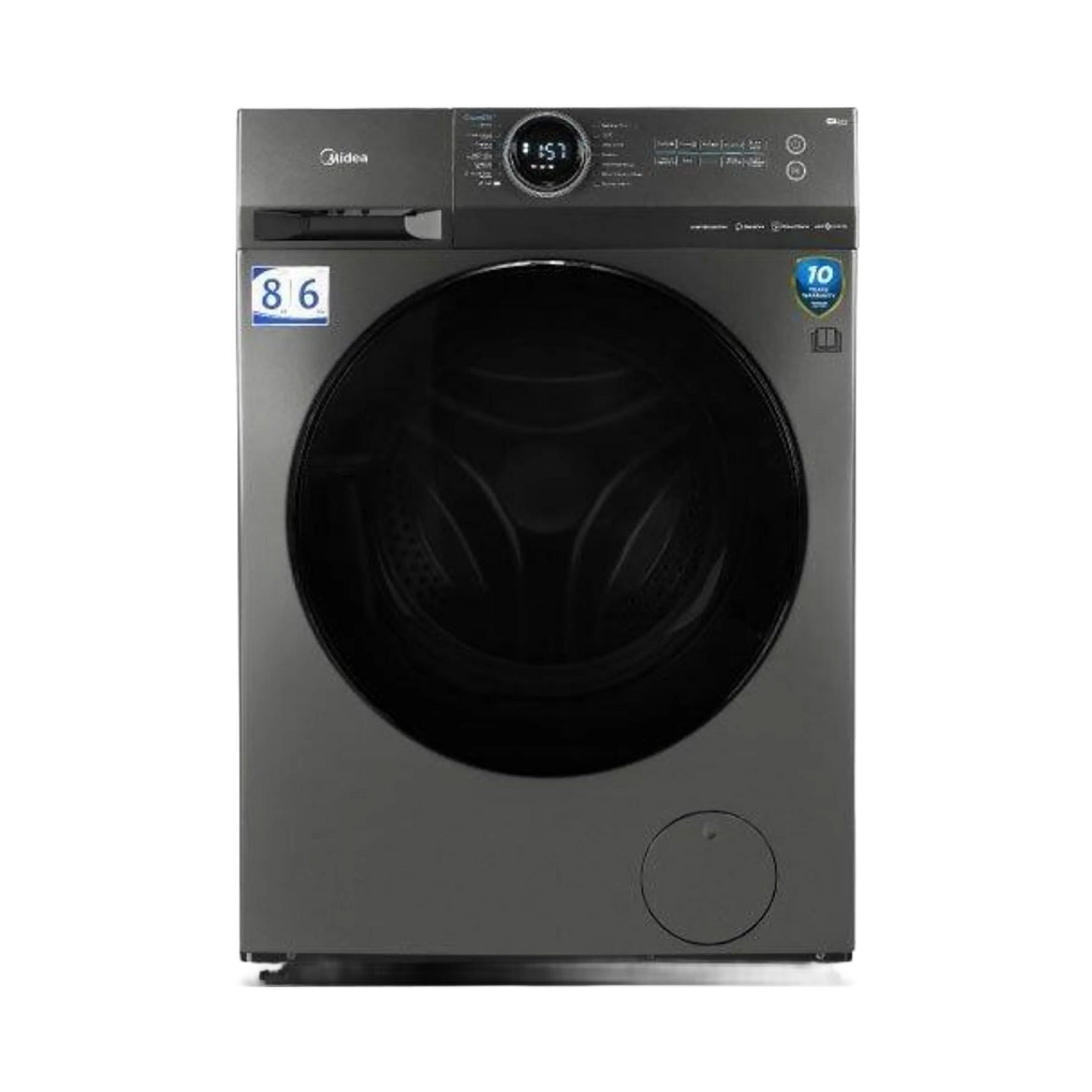 Midea Mf200D80Wb- T Washer Dryer 8Kg- 6Kg