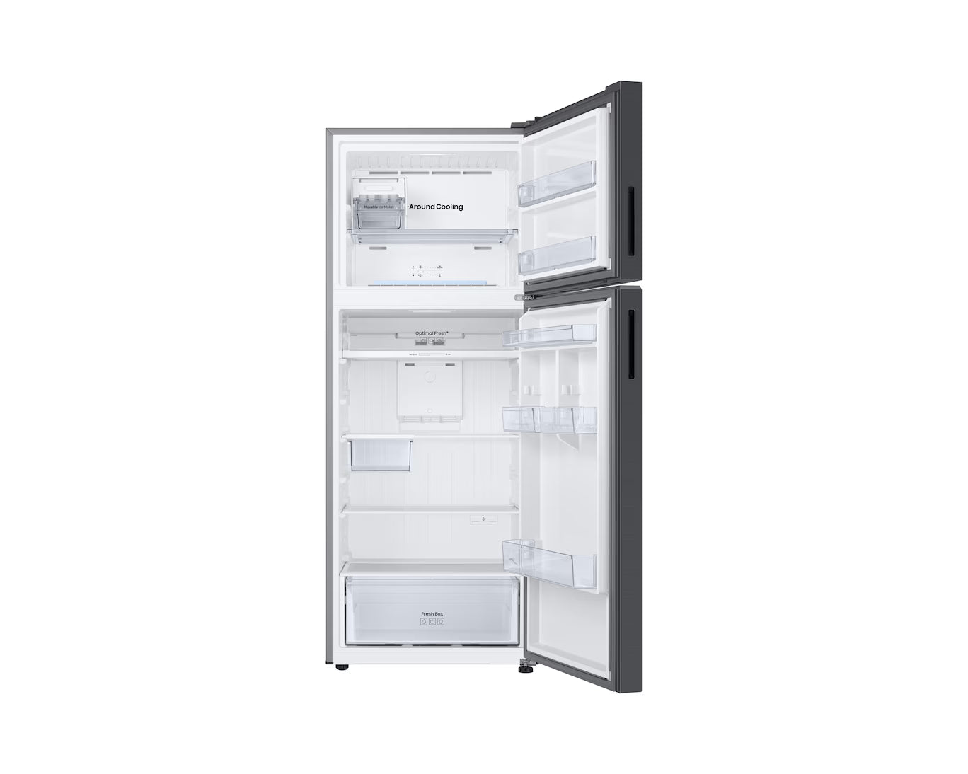 Samsung Refrigerator Rt47Cg6631B1Ut Double Door 465L Sivler