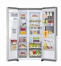 LG REF 257CSES-X -674L Side-by-Side Fridge