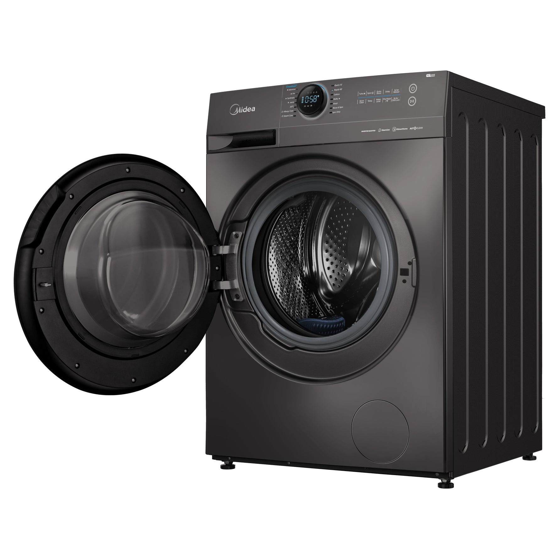 Midea Mf200W120Wb- T Front Load Washing Machine 12Kg