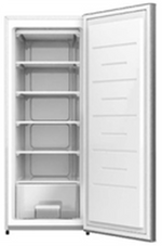TAMASHI UPRIGHT FREEZER INV NU0190W 173L S DARK GREY
