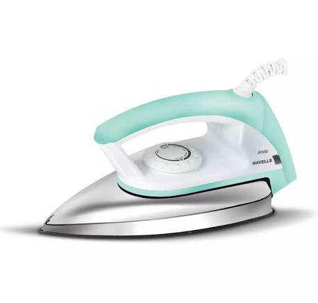 Havells Dry Iron Insta  Aqua Blue 750W Bs