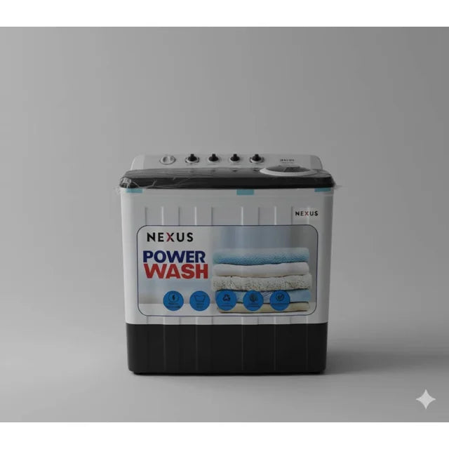 Nexus Wm-10Sak-10Kg Twin Tub Washing Machine
