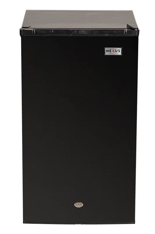 Nexus Nx-125Ltr Fridge-Black Finished