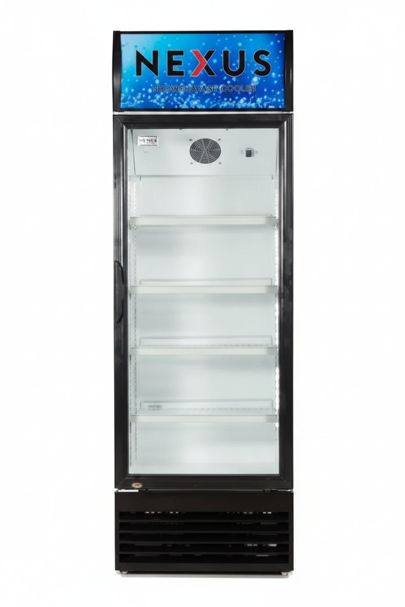 NEXUS NX-301 LTR UPRIGHT SHOWCASE FRIDGE