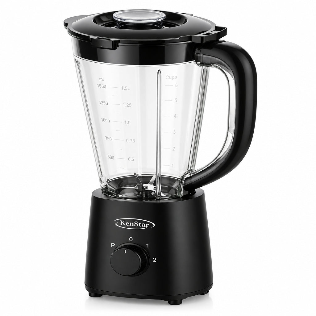 Kenstar Blender Ks-Bl615Abk- 600W, 1.5L Jug, 1 Dry Mill,