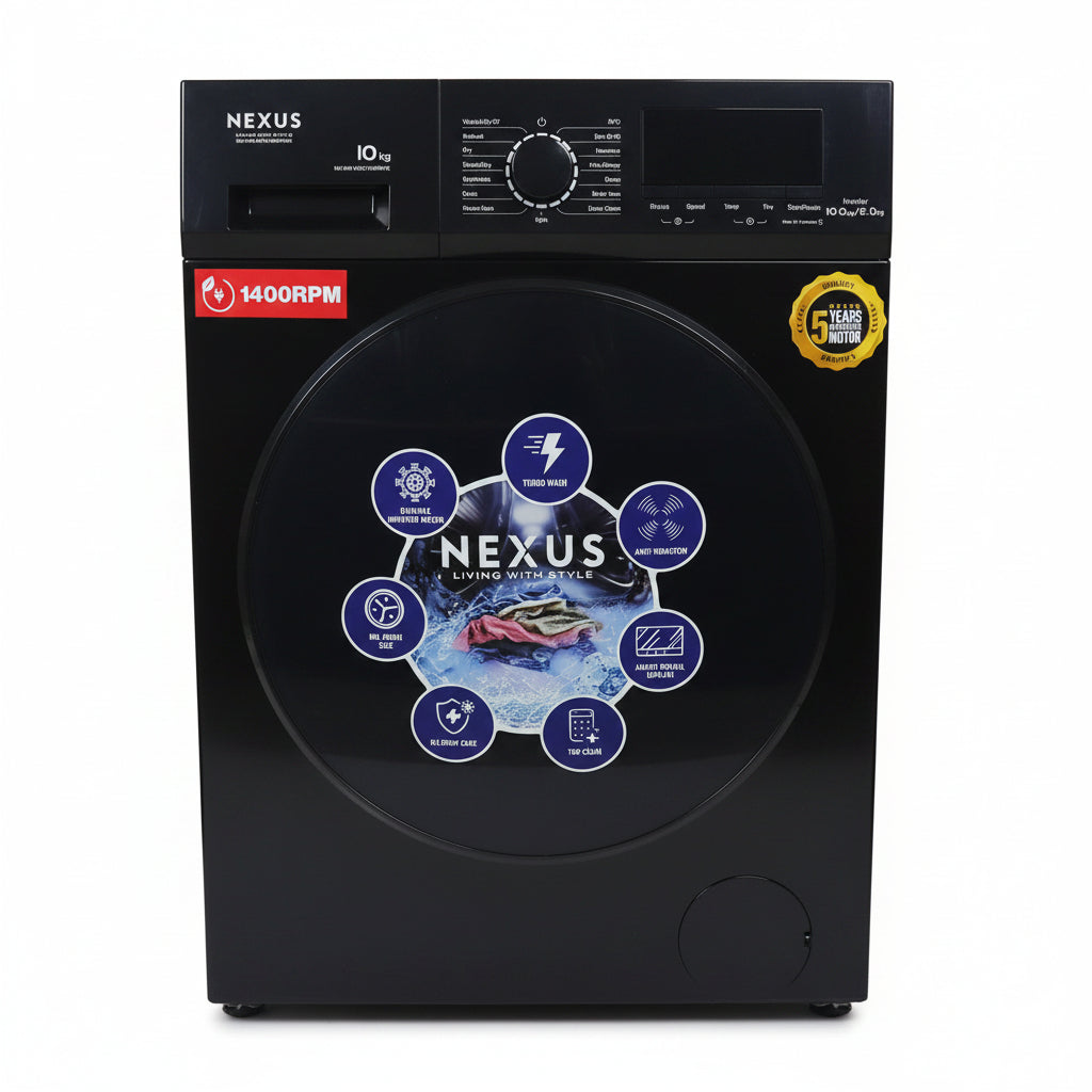 Nexus Nx-Wm-Wdg10D6Wve 10Kg6Kg Washer Dryer