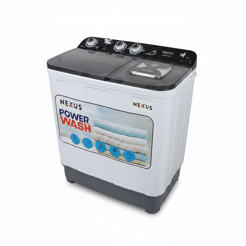 Nexus Nx-Wm-65Sak 6.5Kg Twin Tub Wash Machine 6.5Kg 1350 Rpm