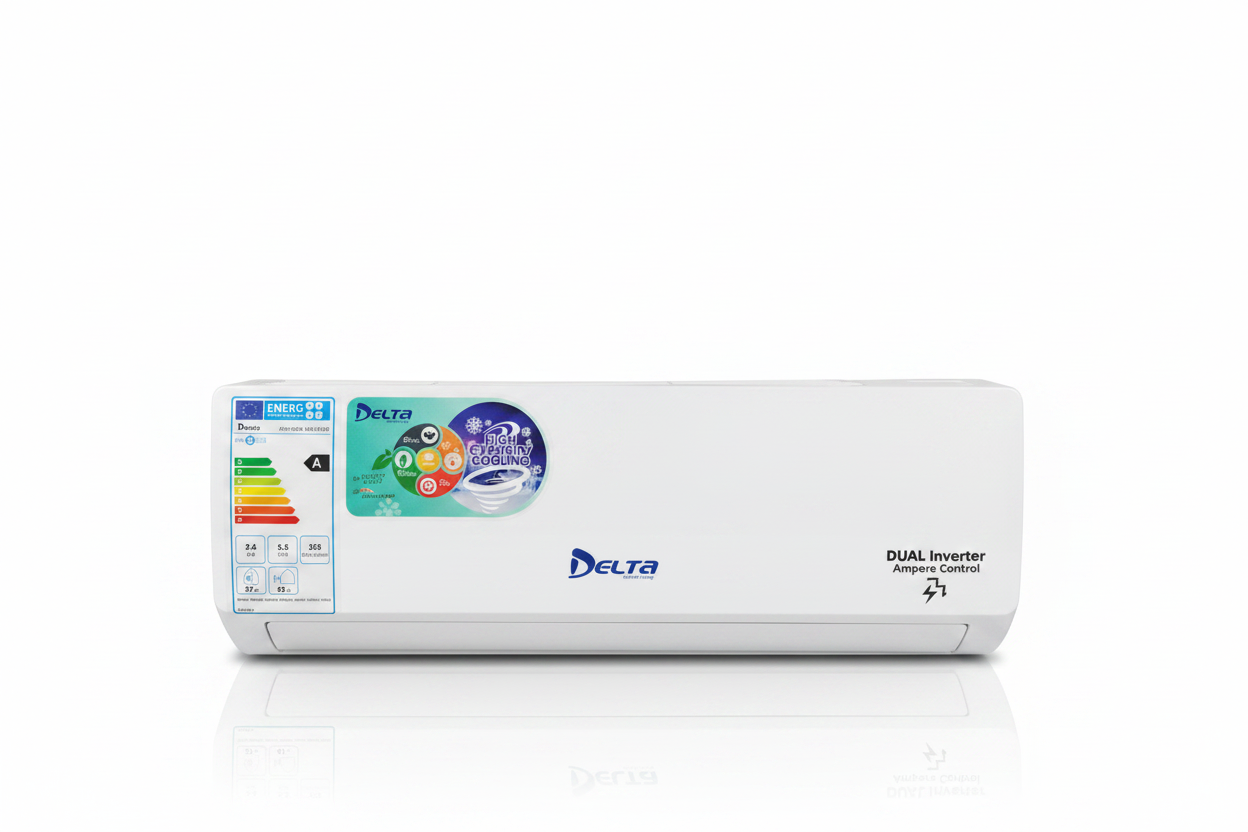 Delta Split Inverter Air Conditioner 18000Btu (R410A) 2 Hp