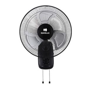 Havells 16 Inches Wall Fan Pacer Metal Black