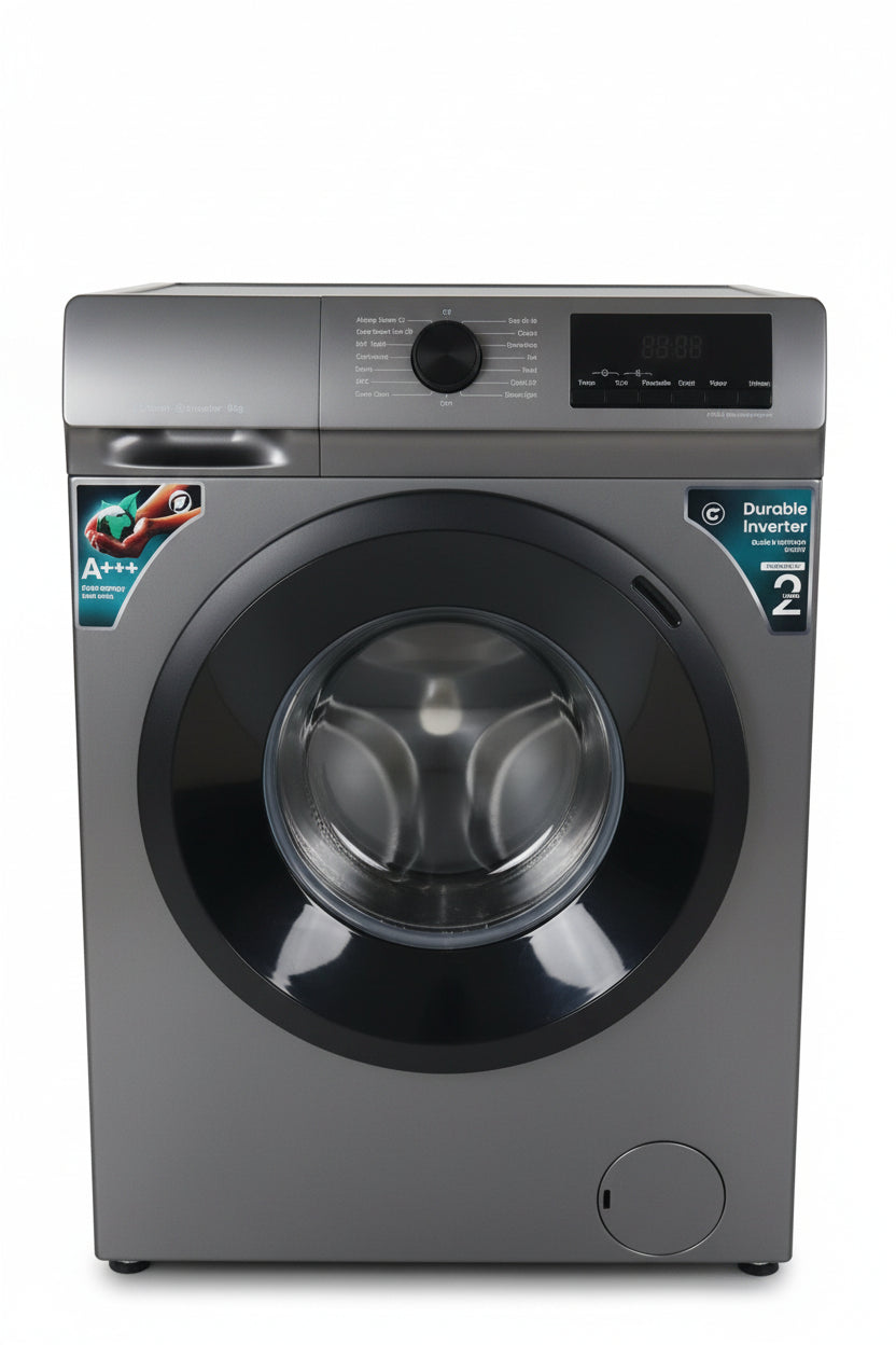 Hisense Wm 8014T-Wfqp Front Load 8Kg Inv
