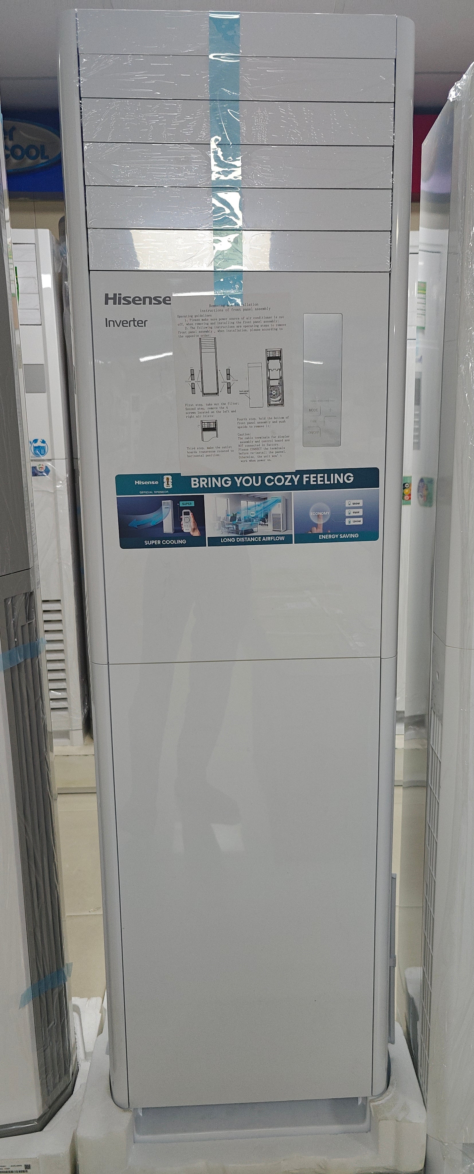 Hisense Floor Standing Ac Fs 2.0Hp Inv